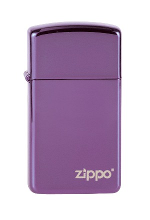 Zippo slim Abyss met Zippo logo